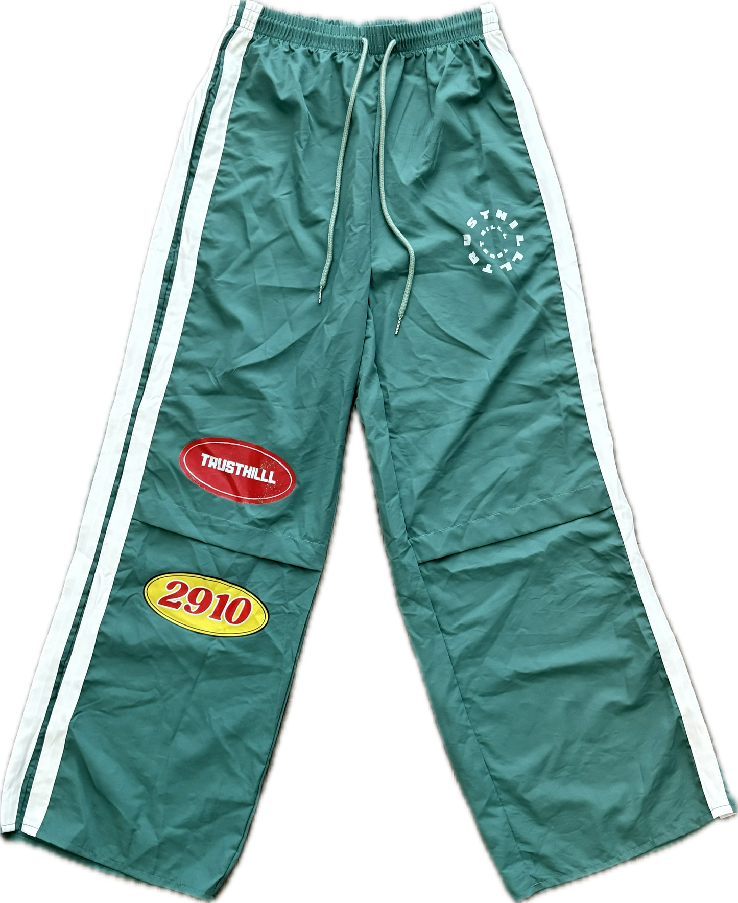 TrustHilll Unisex Windbreaker Pants Green
